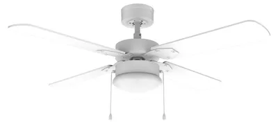 Obrázok produktu pre Cecotec EnergySilence Aero 450 FullWhite, Domáci lopatkový ventilátor, Biela, Strop, 25 m², 106 cm, AC