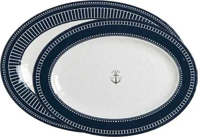 Immagine prodotto di Marine Business Sailor Vassoio ovale 2 unità Trasparente Trasparente Taglia unica
