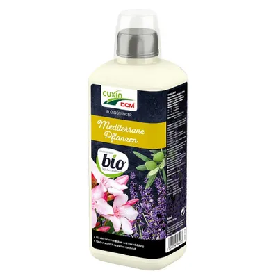 Produktbild von Cuxin DCM Flüssigdünger mediterane Pflanzen & Olivenbäume 0,8 l
