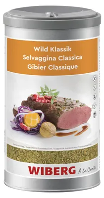 Produktbild von Wiberg Wild Klassik Gewürzzubereitung aromatisch Packung 420g