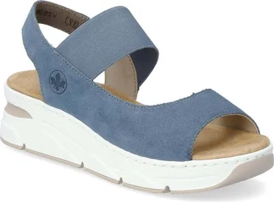 Produktbild von Rieker Damen Klassische Sandalen V2010-14 Farbe: Blau Größe: 40