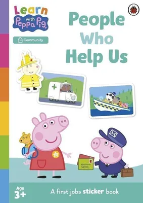 Obrázek produktu pro Learn with Peppa: People Who Help Us Sticker activity book