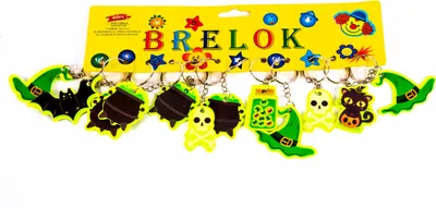 Zdjęcie produktu dla Brelok Świecący W Ciemności Halloween Zawieszka