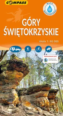 Produktbild von Góry Świętokrzyskie mapa laminowana  1:60 000