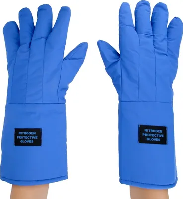 Produktbild von 38 cm lange Kryo-Handschuhe Wasserdicht, widerstandsfähig gegen niedrige Temperaturen, Schutz vor flüssigem Stickstoff