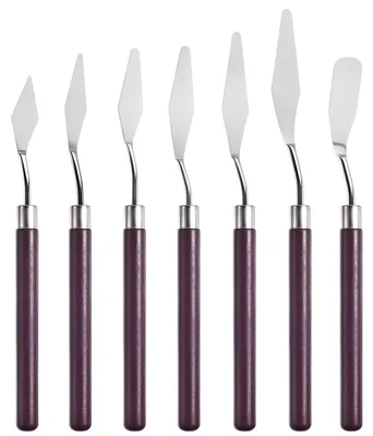 Produktbild von 7-teiliges Spatel-Set für Tortendekoration