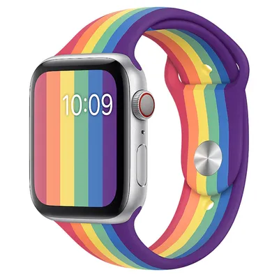 Produktbild von Apple Sport Band Armband Pride (Stolz), 44 mm