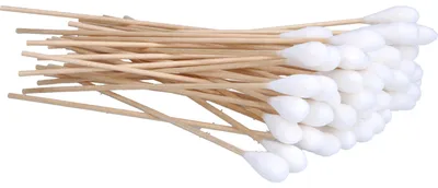 Immagine prodotto di Boccioli di cotone in legno 15 cm testa grande 50 pz