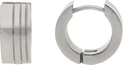Produktbild von JuwelmaLux Creolen Titan mit polierter Oberfläche JL28-06-0111