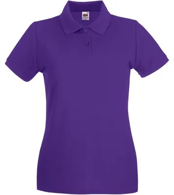 Produktbild von Damen-Poloshirt, Kurzarm - FOL PREMIUM POLO/W - purple - Größe 2XL