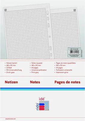 Produktbild von Formulare Timing 1 Notizpapier kariert 32 Blatt