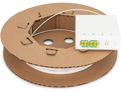 Produktbild von DIGITUS Fttx - Installationskit 4-Kern LC-Stecker 70 m APC NE4