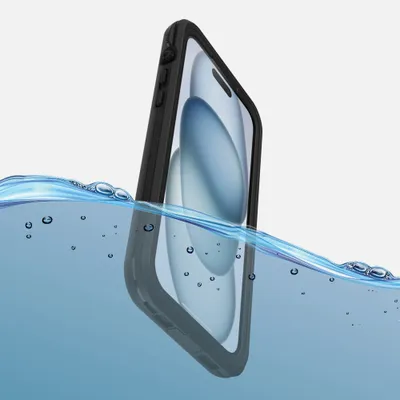 Produktbild von OtterBox Fre Hülle für Apple iPhone 15 Plus Smartphone - Schwarz