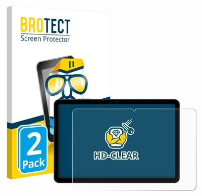 Produktbild von 2x Für Tabwee T80 10.1" Schutzfolie BROTECT Displayschutz Display Schutz Folie Klar Transparent
