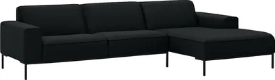 Produktbild von home24 Ecksofa mit Longchair - Webstoff