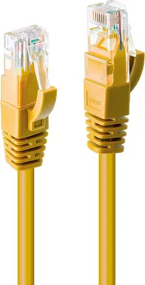 Image de LINDY Patchkabel Cat6 U/UTP gelb 5.00m
