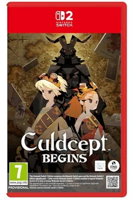 Productafbeelding van Nintendo Switch 2: Culdcept Begins, een strategisch kaartspel met beurten, Franse editie