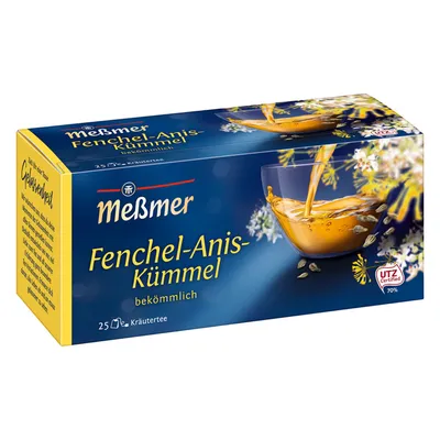 Obrázok produktu pre Meßmer čajový nápoj fenikel aníz a rasca bylinný čaj 50g 12 balenie