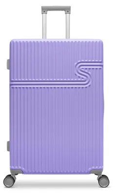 Produktbild von Reisekoffer Trolley Hartschalen - Koffer 76x51x28 cm - Reisekoffer mit Rollen - TSA-Zahlenschloss - 86L - Bright Lavender