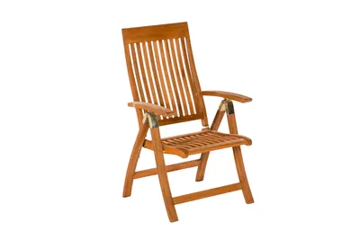 Produktbild von Merxx Gartenmöbelset Comodoro, 8 Klappsessel, Doppelausziehtisch 180 (220/260) x 100 cm - Eukalyptus