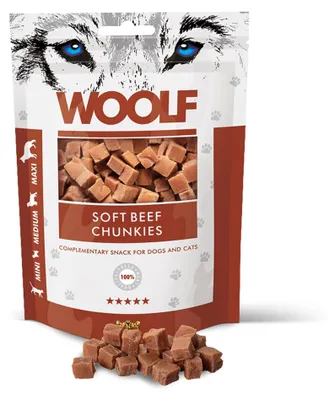 Immagine prodotto di WOOLF pochoutka bocconcini di manzo 100g