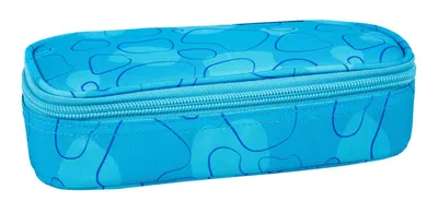 Produktbild von McNeill Schlampermäppchen Pencil Case Campus Bubble hellblau