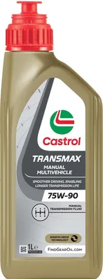 Produktbild von CASTROL 15F168 Transmax Getriebeöl Synthetiköl 75W-90 Schaltgetriebe Differentialgetriebe Verteilergetriebe 1L