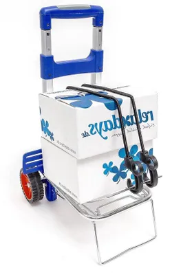 Produktbild von Faltbare Alu-Transportwagen blauw 30kg