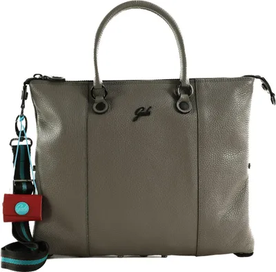 Produktbild von Gabs Leder Schultertasche G3 Plus TG Bull Black Shoulder Bag Zinco taupe