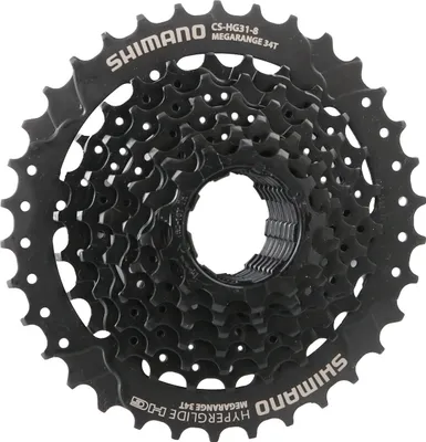 Produktbild von Shimano CS-HG31 ( 11-34 Zähne) Kassette 8-fach Altus Fahrrad MTB Ritze