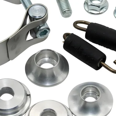 Obrázok produktu pre Držiak výfuku LeoVince, sada s objímkou 57 mm, pre Kawasaki Ninja 1000