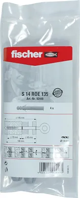 Produktbild von Fischer 92449, 4 Stück(e)