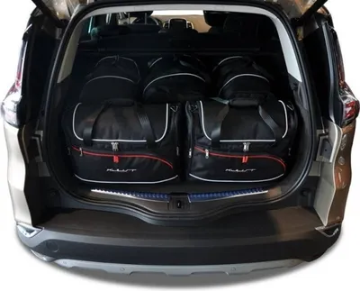 Obrázek produktu pro J&J Automotive | Sada 5ks cestovních tašek AERO pro RENAULT ESPACE 2014+