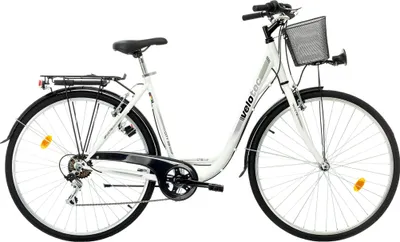 Obrázok produktu pre Mestské bicykle, VELOTEC, CITY 28 palcov, 7sp, biela/šedá