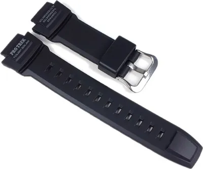 Produktbild von Casio Uhrenarmband Protrek Resin schwarz für PRG-270 10450942