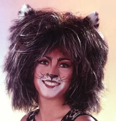 Produktbild von Katzen Perücke für Erwachsene Perücke Karneval