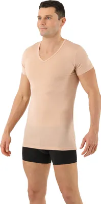 Produktbild von ALBERT KREUZ Funktionsunterhemd V-Ausschnitt Wolle-Lyocell™ Lyocell Hautfarbe, 08/XXL