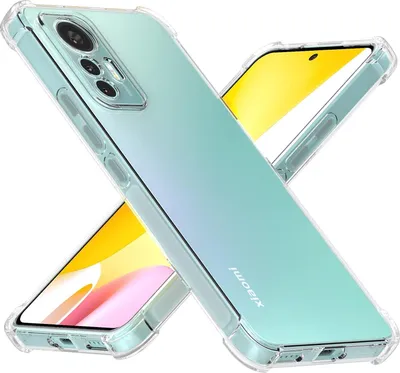 Produktbild von Hülle für Xiaomi 12 Lite Weich Transparent Handyhülle mit Verstärkte Ecken Bumper Schutzhülle