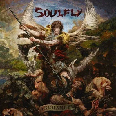 Zdjęcie produktu dla Soulfly - Archangel (10th Anniversary Edition) (Green & Orange Splatter Coloured) (LP)