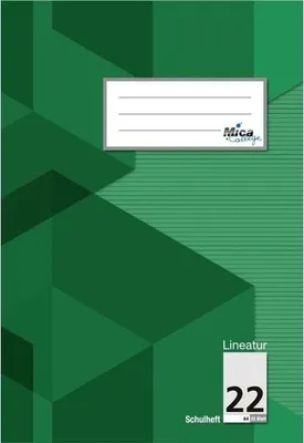 Produktbild von Doppelheft A4 - Lineatur 22 - kariert - 32 Blatt