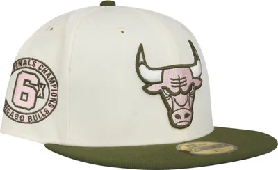 Produktbild von New Era 59Fifty Fitted Cap - Chicago Bulls beige - 7 1/4