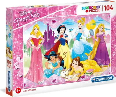 Produktbild von Clementoni 104Pcs. Puzzle Princess 27086 X6