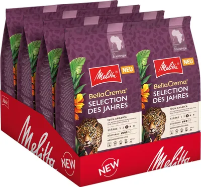 Produktbild von Melitta BellaCrema Selection des Jahres Kaffeebohnen, für Vollautomaten, im Set