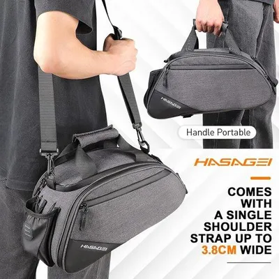 Produktbild von Famanu Fahrradtasche Erweiterbar - Schwarz