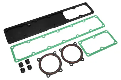 Image de Kit de plaque de suppression du radiateur de calandre avec joints, en aluminium usiné, pour Dodge Cummins 6,7 L