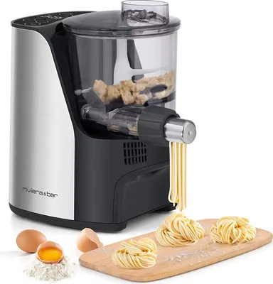 Produktbild von Riviera & Bar PMP500, Lasagne, Ravioli, Rigatoni, Spaghetti, Tagliatelle, Taglierini, Thick spaghetti, 800 g, 220 W, 390 mm, 230 mm, 355 mm