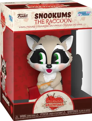 Produktbild von Snookums The Raccoon - Valentines  - Funko Paka Paka Vynl Figuren