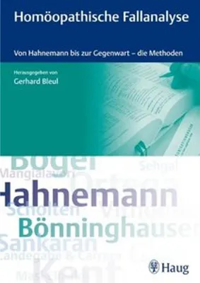 Produktbild von Homöopathische Fallanalyse