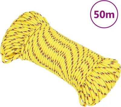 Immagine prodotto di Vidaxl -Bootseil 5 mm 50 m Polipropilengelb