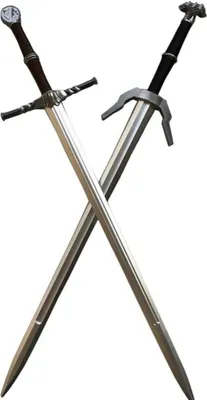 Image de Set d'épée LARP Epée bijou 105 cm 2 pièces Halloween Cosplay
